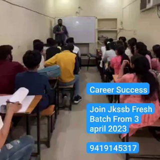 Telegram profile photo for Career Success Institute - Jkssb Bank Ssc kas prep