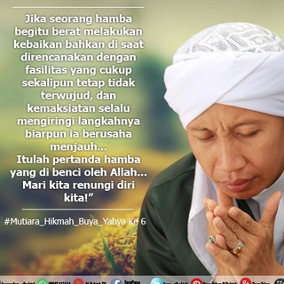 Telegram profile photo for Buya Yahya Ceramah