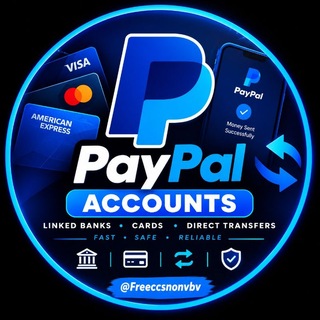 Telegram profile photo for Paypal accounts,Verified accounts,Live Cc, CCS
