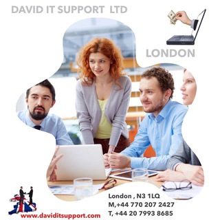 Telegram profile photo for DAVID IT SUPPORT UK