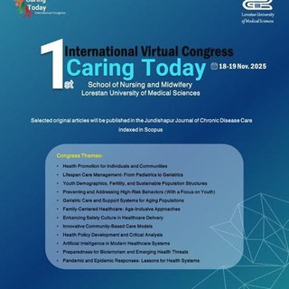 Telegram profile photo for 1st International Virtual Congress_Caring today