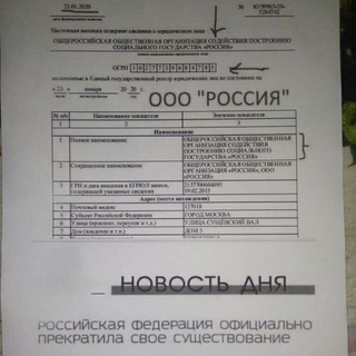 Telegram profile photo for Фз, указы, приказы, постановления. Инструкции к применению.