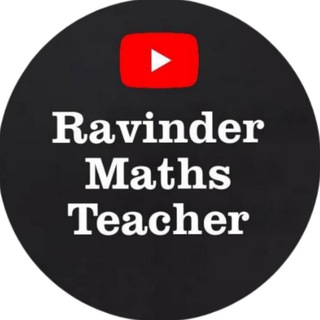 Telegram profile photo for Ravinder Maths Teacher