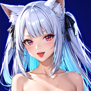 Telegram profile photo for Нейросетевые анимули / AI anime girls