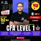 Telegram profile photo for CFA Level 1 | Fin360skool | CA Gaurav Jain