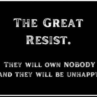 Telegram profile photo for THE GREAT RESIST