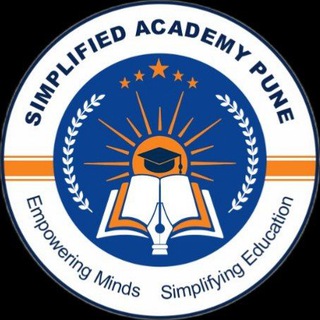 Telegram profile photo for SIMPLIFIED Academy Pune 🚨🚔🎯