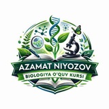 Telegram profile photo for Sertifikat_BIOLOGIYA // Azamat Niyozov