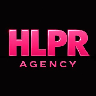 Telegram profile photo for HLPR AGENCY