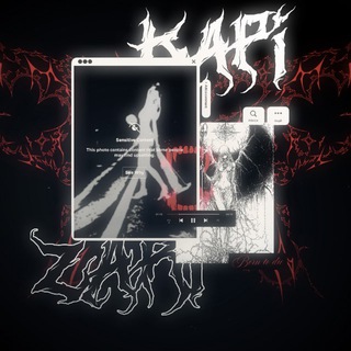 Telegram profile photo for 🔒 𝟔陰暗 : K⃨aρi̶̶ʐαri ❨🪽❩