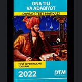 Telegram profile photo for Ona tili DTM 2022-2023 javoblari