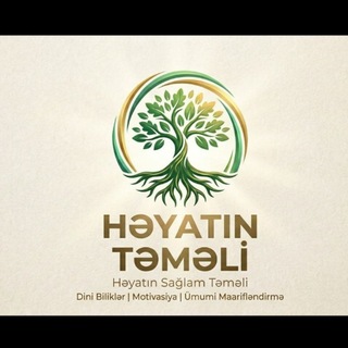 Telegram profile photo for 💡HƏYATIN_TƏMƏLİ💡