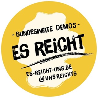 Telegram group profile photo for Es reicht! • Bundesweit
