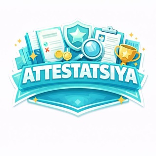 Telegram profile photo for Attestatsiyaga tayyorlov (70% ustama) Aptis