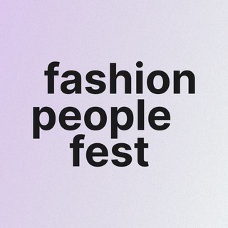Telegram profile photo for Fashion People Fest