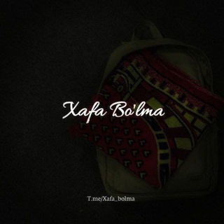 Telegram profile photo for Xafa Bo’lma | صبر