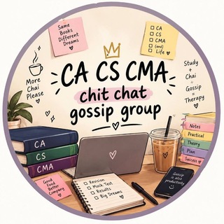 Telegram profile photo for CA CS CMA CHIT CHAT GOSSIP GROUP