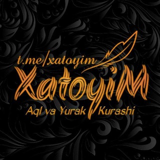 Telegram profile photo for ༂ XATOYIM ༂ (orginali)