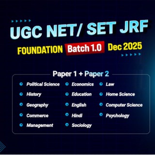 Telegram profile photo for UGC NET Paper 1 | Testbook SuperCoaching