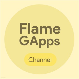 Telegram profile photo for FlameGApps - Channel