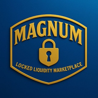 Telegram profile photo for Magnum - (Locked Liquidity Marketplace - Buy and Sell Locked Liquidity) - ETH/BSC/SOL/Polygon
