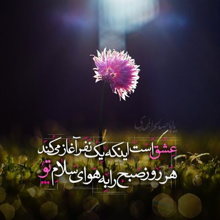 Telegram profile photo for یادآوری سلام صبحگاهی امام زمان
