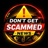 Telegram profile photo for Don't Get Scammed News❗️