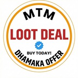 Telegram profile photo for Low Price Deals & Offer, Loots 🛍️🛒