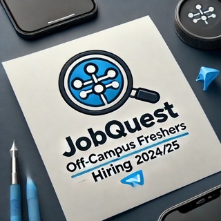 Telegram profile photo for JobQuest – Off-Campus Freshers Hiring 2024/25