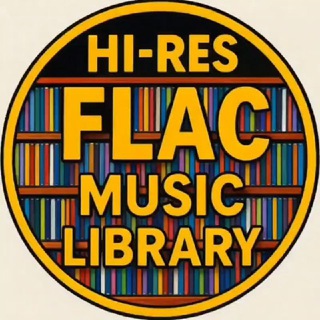 Telegram profile photo for FLAC MUSIC LIBRARY. Полка с дисками. Альбомы в Hi-Res (lossless) качестве. Релизы недели и лучшее из прошлого.