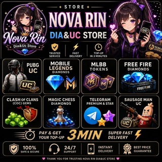 Telegram profile photo for Nova Rin MLBB Store