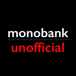 Telegram group profile photo for monobank | unofficial