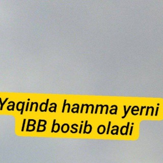 Telegram profile photo for IBB yuksalish✈️✈️davri