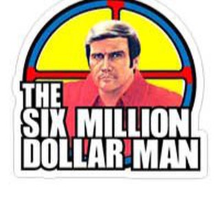 Telegram group profile photo for THE SIX MILLION DOLLAR MAN
