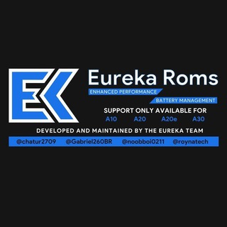 Telegram profile photo for Eureka ROMs' #Screenshots