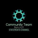Telegram profile photo for Community statements