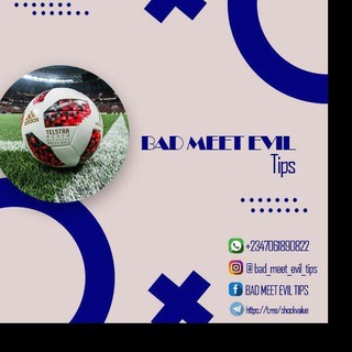 Telegram profile photo for BAD MEETS EVIL TIPS