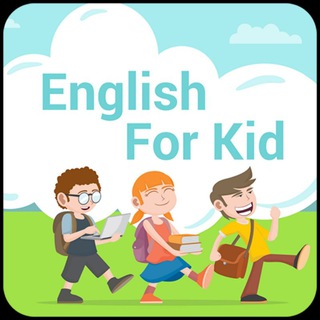 Telegram profile photo for English for kids