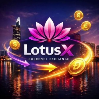 Telegram profile photo for LotusX Currency Exchange
