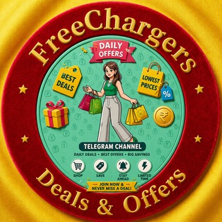 Telegram profile photo for Freechargers Deals & Offers