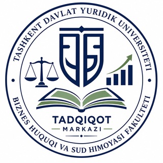 Telegram profile photo for Biznes huquqi va sud himoyasi | Tadqiqot markazi TDYU