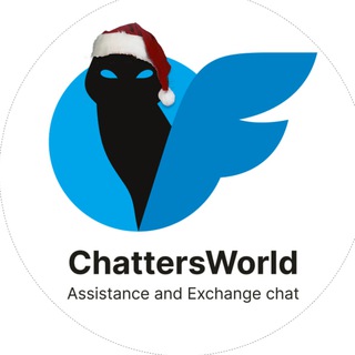 Telegram profile photo for Chatters world l Assistance chat