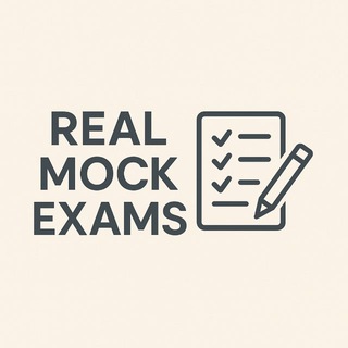 Telegram profile photo for REAL EXAM MATERIALS | TEST ZONE