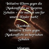 Telegram profile photo for Elterninitiative gegen Maskenpflicht an bayrischen Schulen (Infokanal)
