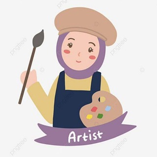 Telegram profile photo for 💜اتحاد هنر | نقاشی💜