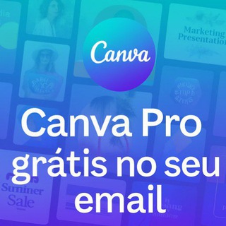 Telegram profile photo for CANVA PRO GRÁTIS