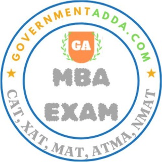 Telegram profile photo for MBA CAT Exam PDF GMAT