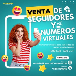 Telegram profile photo for Números virtuales