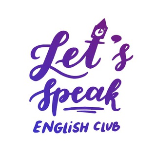 Telegram group profile photo for LET'S SPEAK English Club Chat