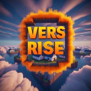 Telegram profile photo for VersRise Возвращение легенды 1.16.5-1.21
